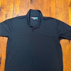Wrangler Men's Breathe-Dri Polo Shirt in Black